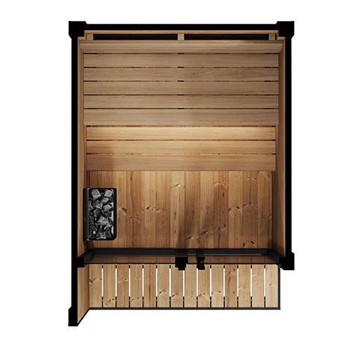 SaunaLife Garden Luxury-Series GL4 Outdoor Sauna Kit - Image 7