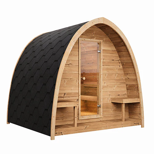 SaunaLife Garden-Series Model G3 Outdoor Home Sauna Kit - Image 6
